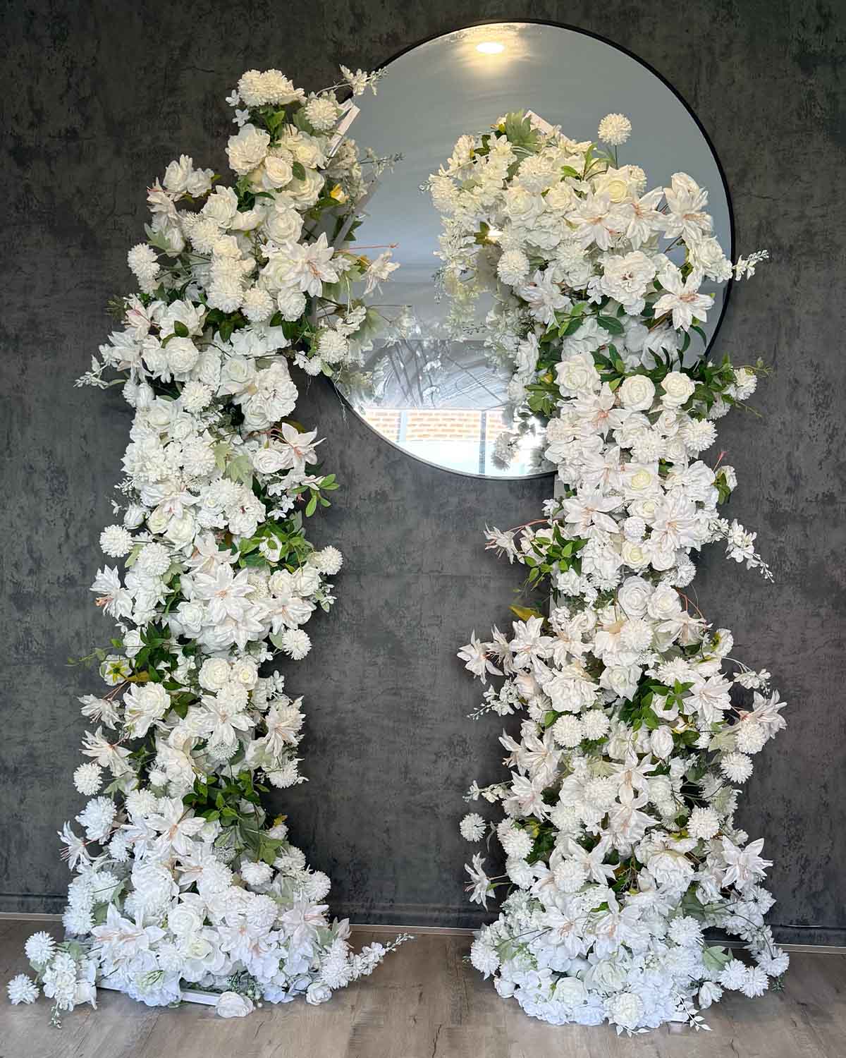White floral arch hire Melbourne